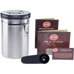 Friis Stainless Steel Coffee Vault Canister