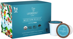 LifeBoost Coffee Pods Medium Roast