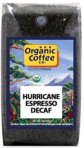 Organic Coffee Co. Decaf Hurricane Espresso