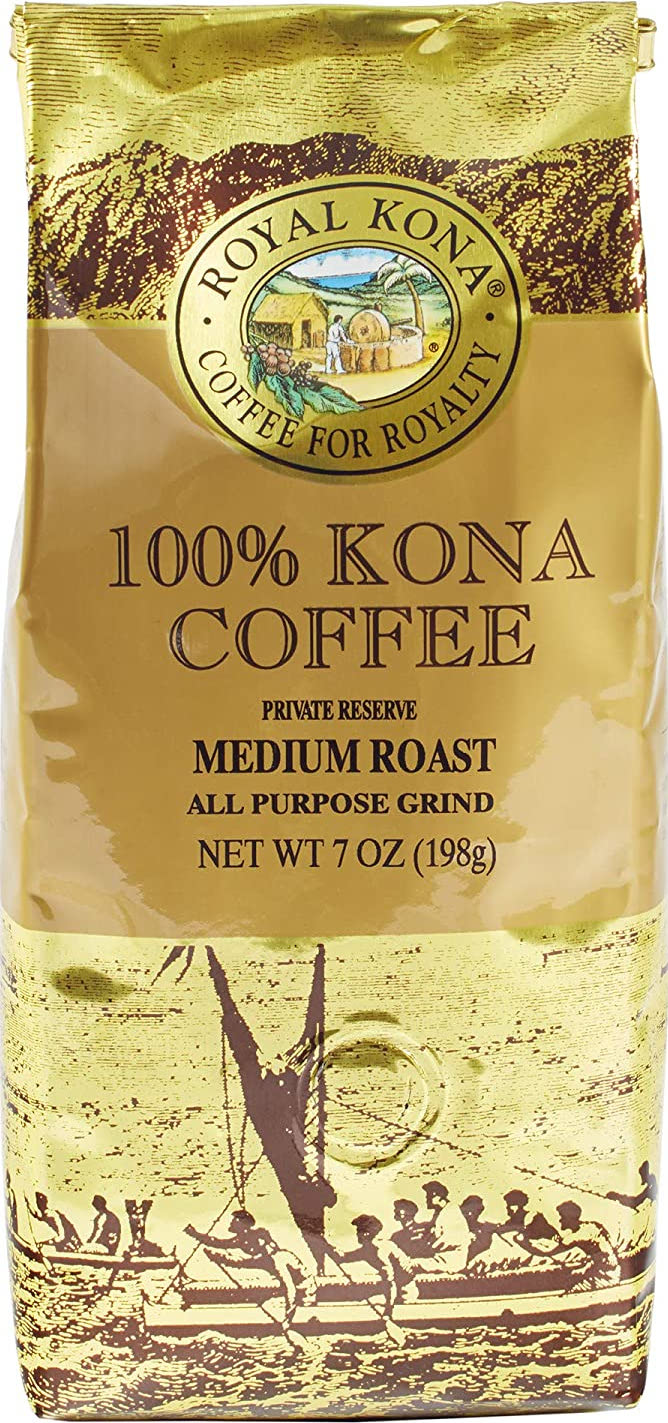 Royal Kona 100% Hawaiian Kona Medium Roast Coffee