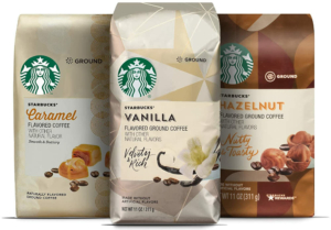 Starbucks Flavored Ground Coffee Variety Pack